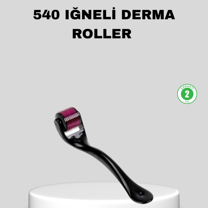 KESGİN MARKET ® Derma Roller Titanyum İğneli Cilt Yenileyici – Akne ve Kırışıklık Karşıtı