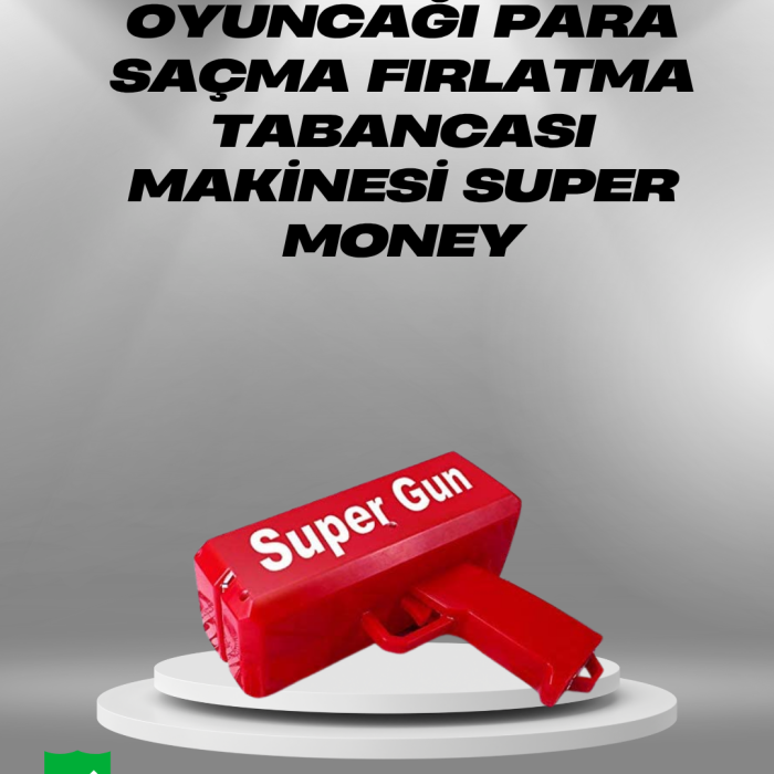 KESGİN MARKET ® Elektrikli Money Gun Oyuncak Parti Tabancası