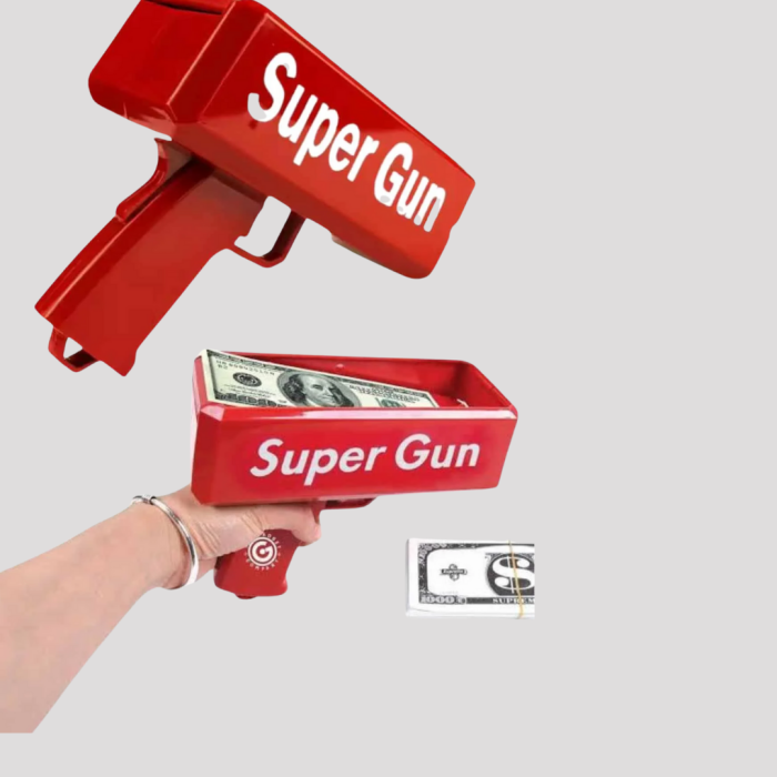 KESGİN MARKET ® Elektrikli Money Gun Oyuncak Parti Tabancası