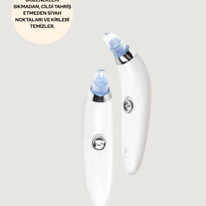 KESGİN MARKET ® Cilt Dostu Vakumlu Siyah Nokta Temizleyici – Siyah Nokta, Yağ ve Makyaj Kalıntılarına Karşı