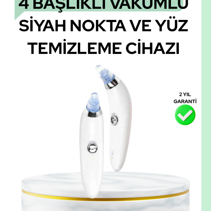 KESGİN MARKET ® Gözenek Açıcı Buhar Etkili Vakumlu Siyah Nokta Temizleyici – Farklı Cilt Tiplerine Uygun