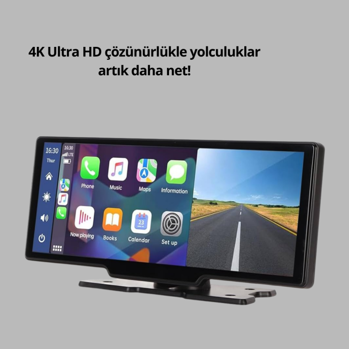 KESGİN MARKET ® Fiat Egea, Linea, Doblo, Peugeot , Citroen C3, C4, Opel Astra, Corsa, Insignia Uyumlu 10.26” IPS Dokunmatik CarPlay Multimedya – 4K Ekran