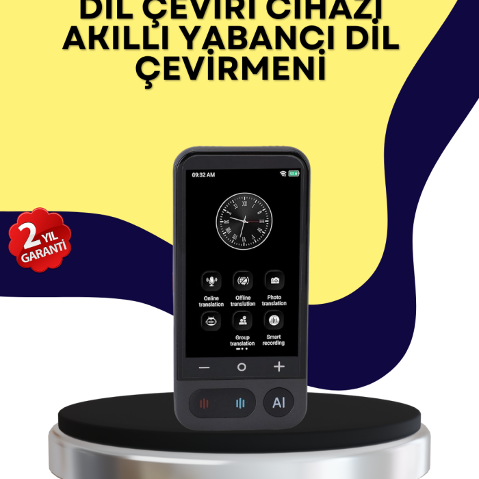 KESGİN MARKET ® Fotoğraf Tanıma ve Konuşma Çevirili Akıllı Tercüman