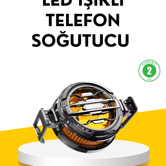 KESGİN MARKET ® 15W Güçlü Yarı İletken Telefon Soğutucu Fan