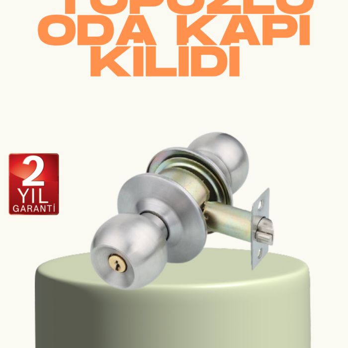 KESGİN MARKET ® Kolay Montajlı Modern Tasarım Topuzlu Kilit