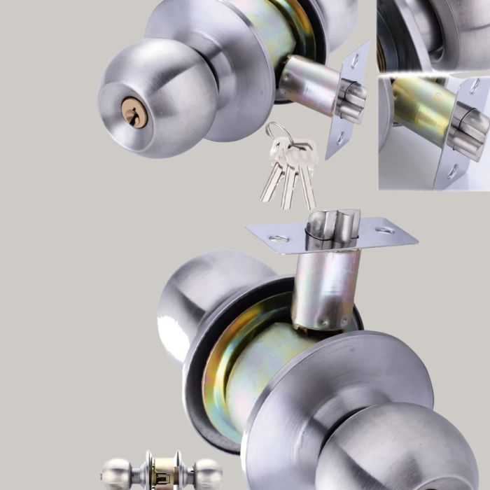 KESGİN MARKET ® Kolay Montajlı Modern Tasarım Topuzlu Kilit