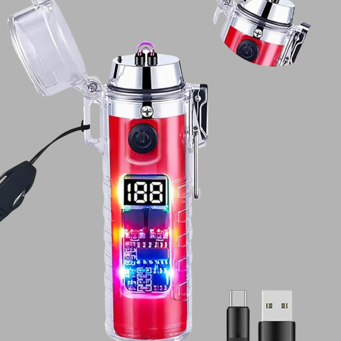 KESGİN MARKET ® Kamp ve Outdoor İçin Çok Amaçlı Çakarlı Elektronik Çakmak