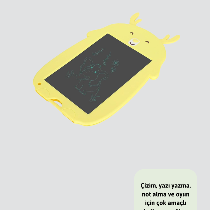 KESGİN MARKET ® Çocuklar İçin LCD Yazı Tableti | Kilitli ve Göz Yormayan Ekran