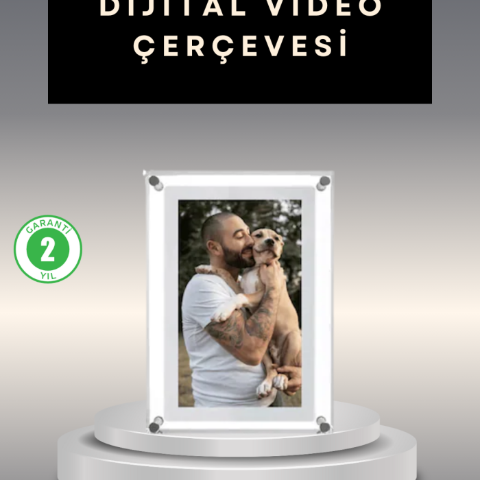 KESGİN MARKET ® Fotoğraf, Video ve Müzik Destekli 7 İnç IPS Dijital Çerçeve – Çoklu Medya Deneyimi