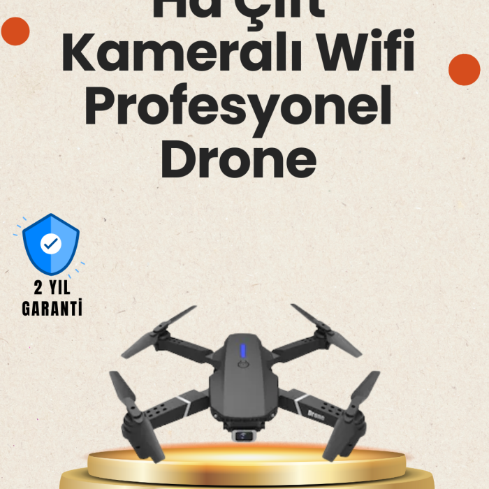 KESGİN MARKET ® Yükseklik Sabitlemeli Katlanabilir Drone 1080P 4K Kamera Seçenekli