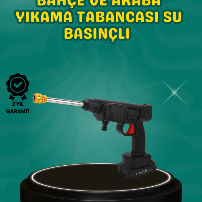 KESGİN MARKET ® 48V Şarjlı Basınçlı Yıkama Cihazı Köpük Hazneli 2025 Orijinal Model