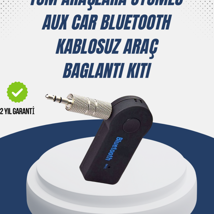 KESGİN MARKET ® Bluetooth Destekli AUX Müzik ve Konuşma Cihazı