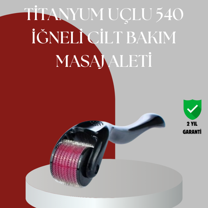 KESGİN MARKET ® Dermaroller 1 mm Yara ve Yanık İzleri İçin Etkili Çözüm