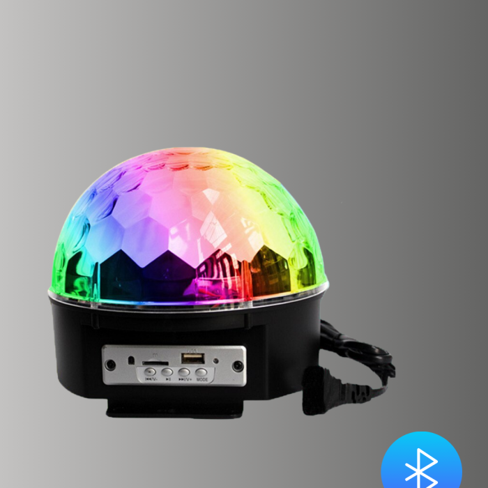 KESGİN MARKET ® Taşınabilir Bluetooth Disko Topu Uzaktan Kumandalı Işık Efektleri