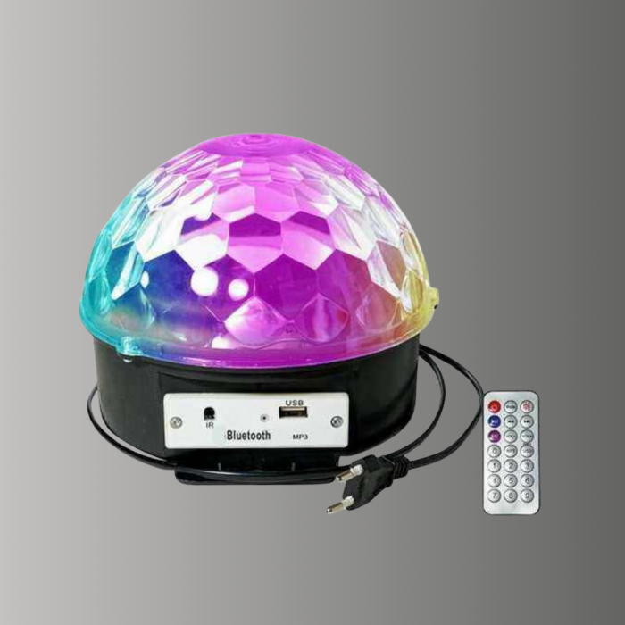 KESGİN MARKET ® Taşınabilir Bluetooth Disko Topu Uzaktan Kumandalı Işık Efektleri