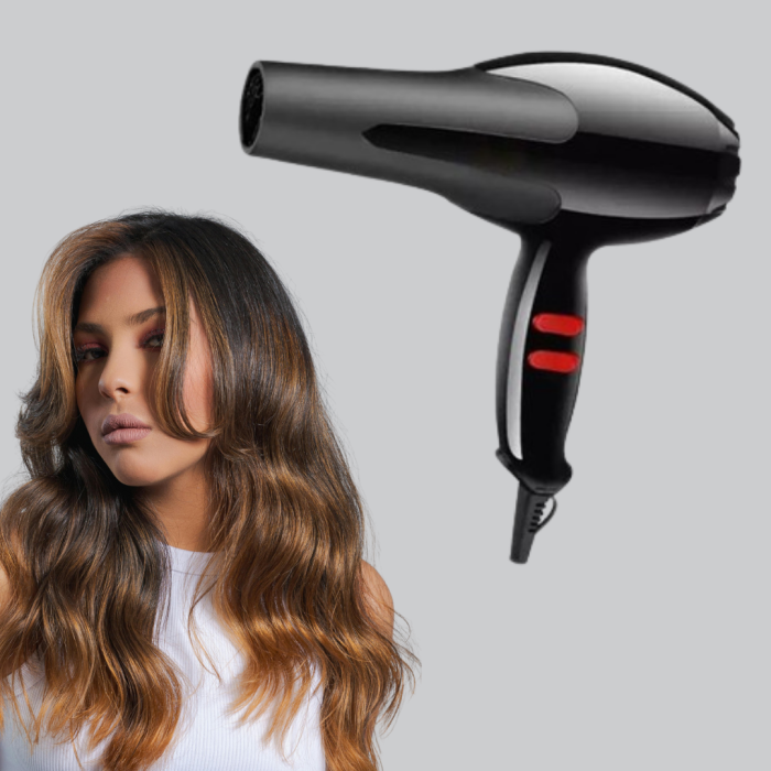 KESGİN MARKET ® 2200W Güçlü Motorlu Ergonomik Fön Makinesi