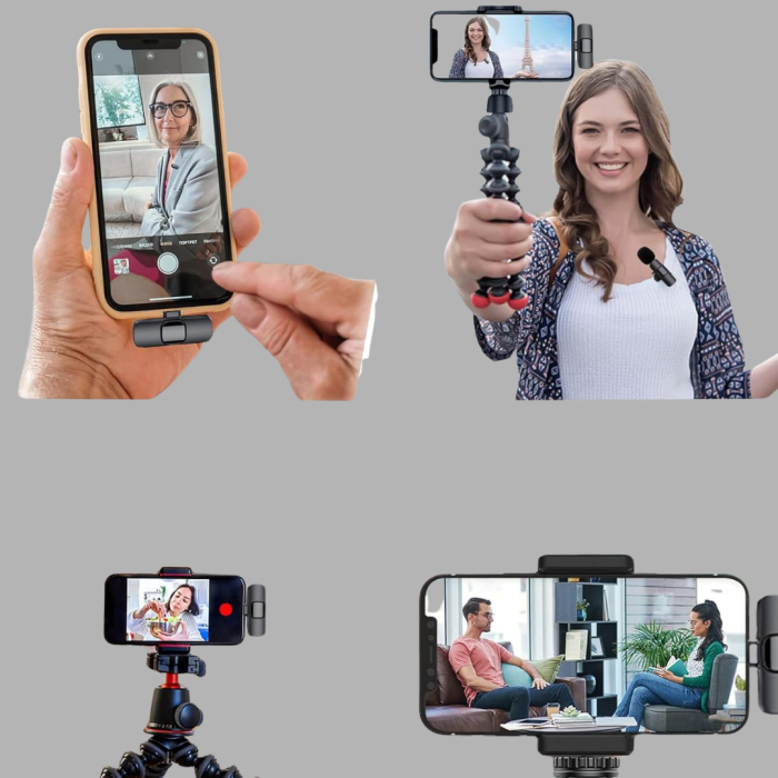 KESGİN MARKET ® Çok Yönlü Mikrofon - Net Ses, Uzun Pil