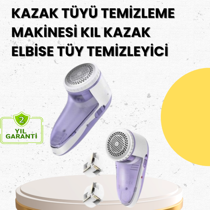 KESGİN MARKET ® Tiftik ve Tüy Toplama Cihazı – 200ml Hazne, Kompakt Boyut