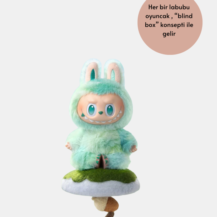 KESGİN MARKET ® Dekoratif Labubu Peluş Figür Oyuncak Yeni Seri