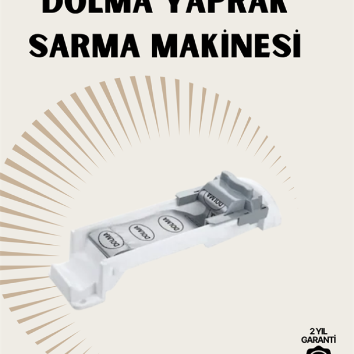 KESGİN MARKET ® Kol Mekanizmalı Sarma Aleti – Sağlıklı Malzeme, Kusursuz Sunum