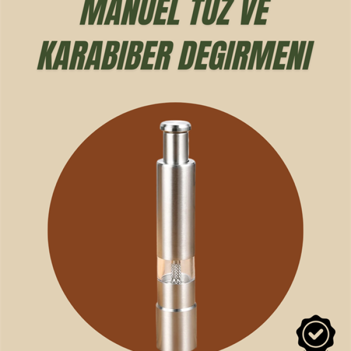 KESGİN MARKET ® Sağlıklı ve Dayanıklı Gıda Sınıfı Paslanmaz Çelik Öğütücü