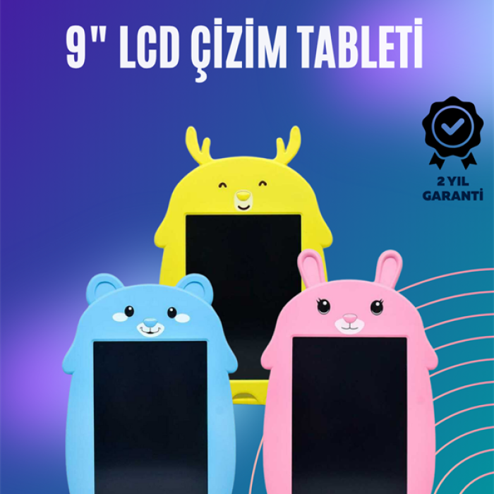 KESGİN MARKET ® Hafif ve Kompakt Tasarımlı Kağıtsız LCD Yazı Tahtası
