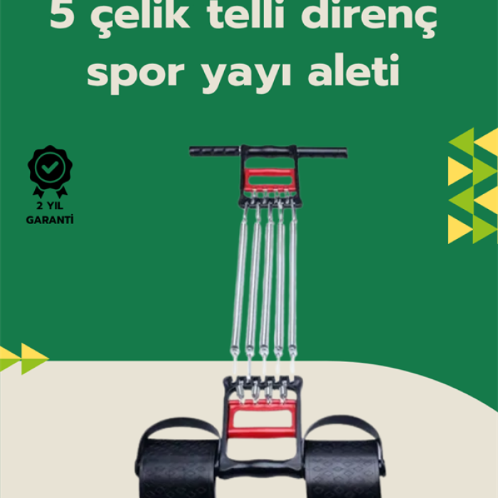 KESGİN MARKET ® Çok Fonksiyonlu 3ü 1 Arada Spor Aleti – Kol, Göğüs Genişletici ve Mekik Destekçisi