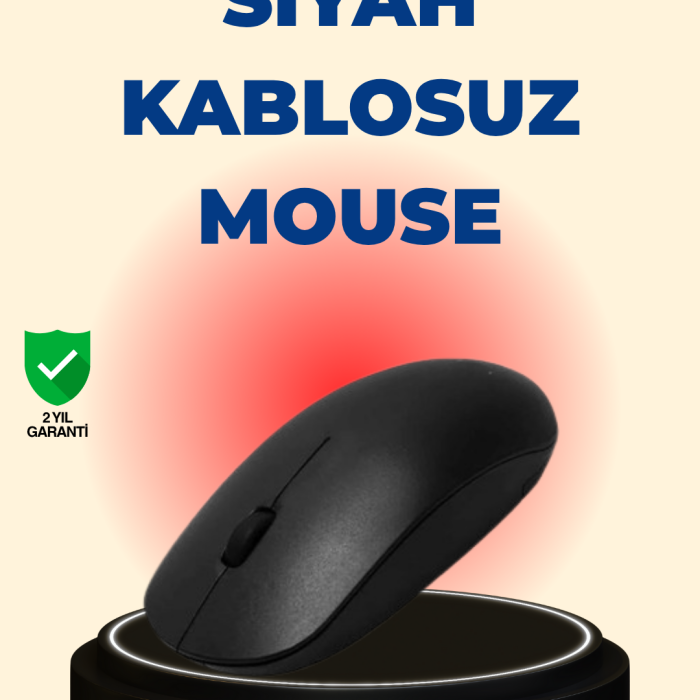 KESGİN MARKET ® Sessiz ve Ergonomik Mouse – USB Bağlantılı ve DPI Ayarlı