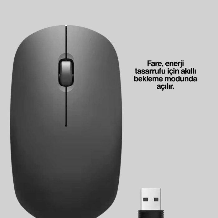 KESGİN MARKET ® Sessiz ve Ergonomik Mouse – USB Bağlantılı ve DPI Ayarlı