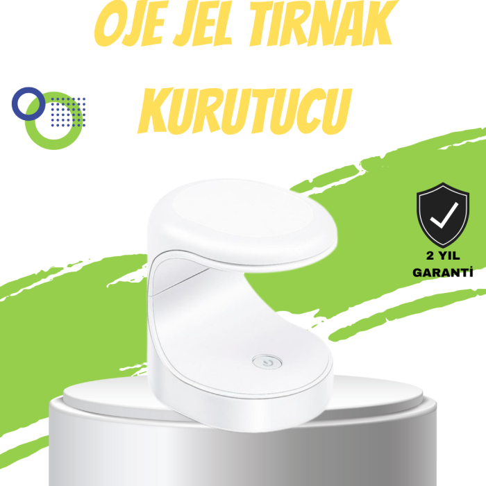 KESGİN MARKET ® Mini Tırnak Kurutucu – Hızlı Kurutma İçin UVLED Işık Teknolojisi