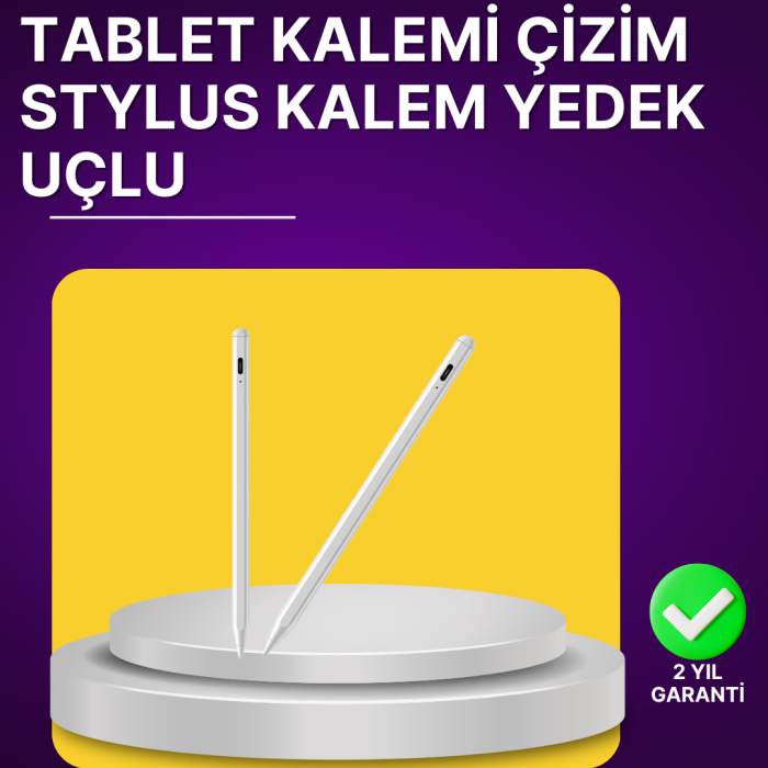 KESGİN MARKET ® Profesyonel Dijital Kalem – Hassas Eğim Sensörü ve Uzun Süreli Kullanım