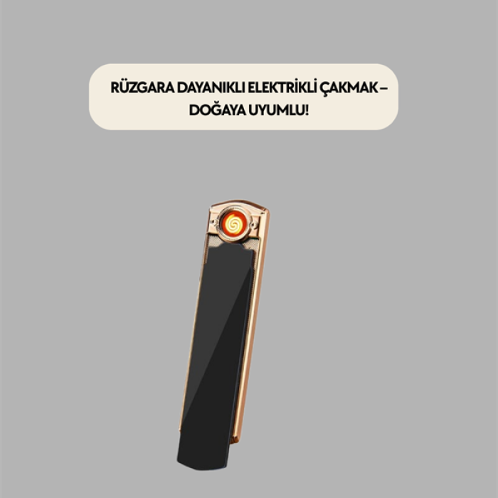 KESGİN MARKET ® Kamp ve Dış Mekanlara Uygun Elektronik Çakmak – Güçlü Batarya, Çevre Dostu