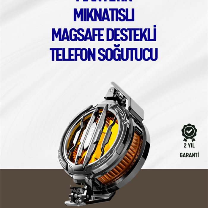 KESGİN MARKET ® Mıknatıslı ve Aparatlı Montajlı Soğutucu Fan | Her Cihaza Uyumlu | LED Göstergeli