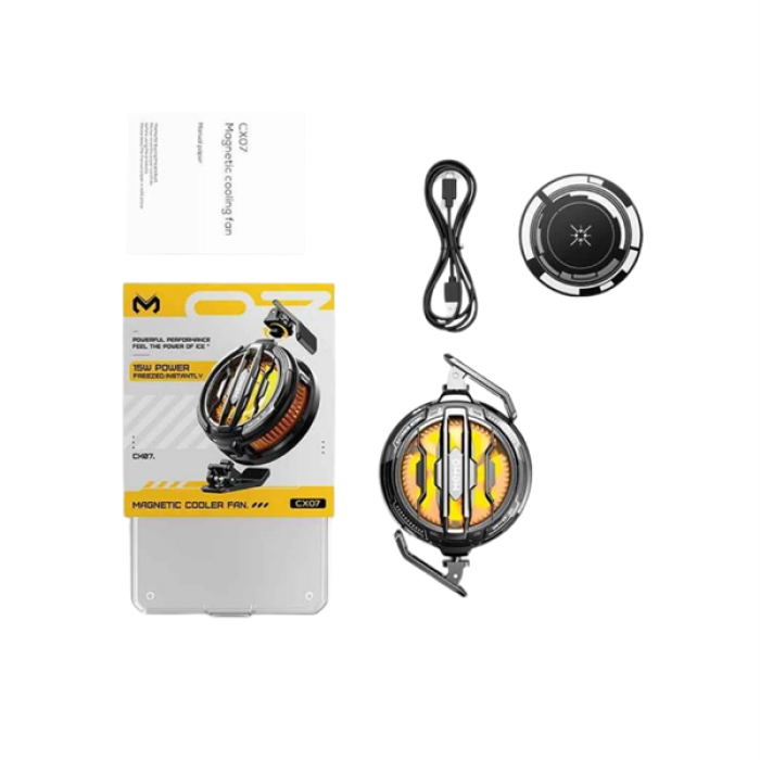 KESGİN MARKET ® Mıknatıslı ve Aparatlı Montajlı Soğutucu Fan | Her Cihaza Uyumlu | LED Göstergeli