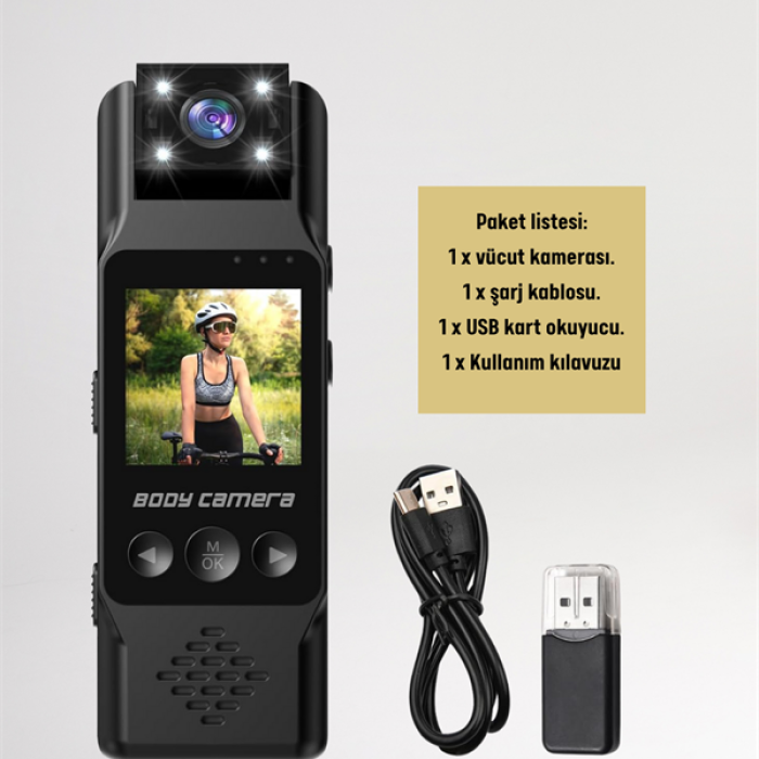 KESGİN MARKET ® WiFi Özellikli Taşınabilir Kamera – 1.3” TFT Ekran, 3MP Fotoğraf, 128GB Kart Desteği