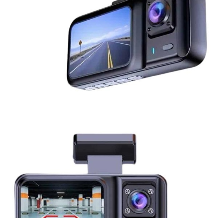 KESGİN MARKET ® DVR Araç İçi Kamera Ön ve İç Kamera 2 İnç Ekranlı Çift Kamera
