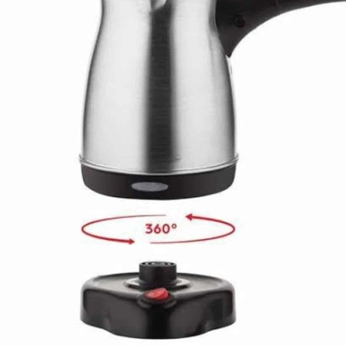 KESGİN MARKET ® Çelik Kahve Makinesi Cezve 800 Watt Paslanmaz Çelik Türk Kahvesi Makinesi