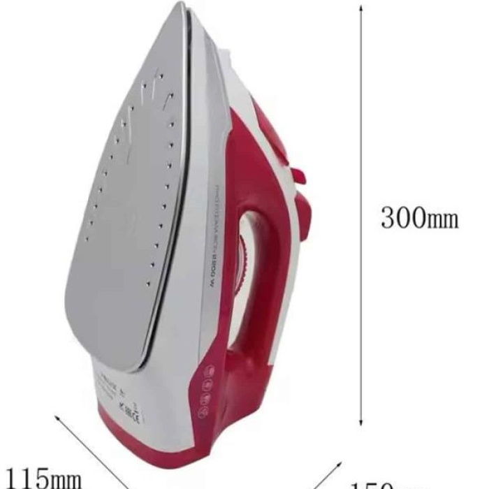 KESGİN MARKET ® Modern Tasarım 2200W Dayanıklı Buharlı Seramik Kaplama Ütü