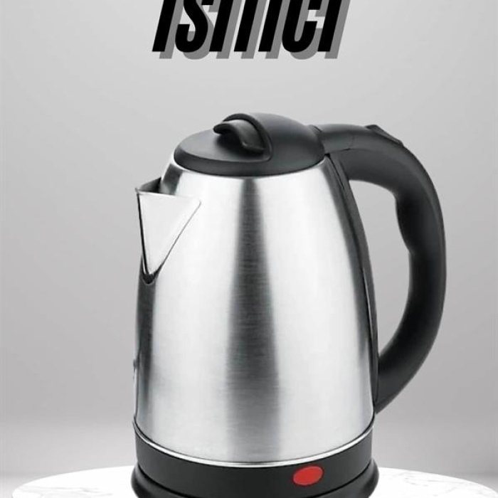 KESGİN MARKET ® Su Isıtıcı 220 - 240 V Paslanmaz Çelik Kettle Uzun Ömürlü 2000 Watt
