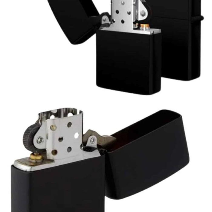 KESGİN MARKET ® Erkeklere Özel Hediyelik Eşya Metalik Benzinli Çakmak Doldurulabilir