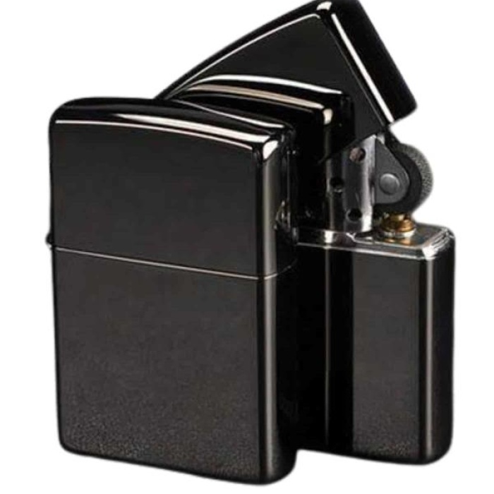 KESGİN MARKET ® Erkeklere Özel Hediyelik Eşya Metalik Benzinli Çakmak Doldurulabilir