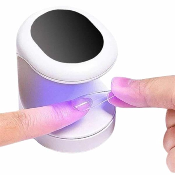 KESGİN MARKET ® Mini Taşınabilir Kalıcı Oje Jel Tırnak Kurutucu Fototerapi Makinesi