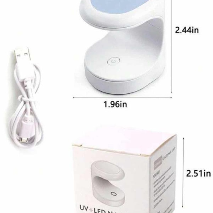 KESGİN MARKET ® Kalıcı Oje Kurutucu UV Led Teknolojisi Taşınabilir Mini Tırnak Kurutucu