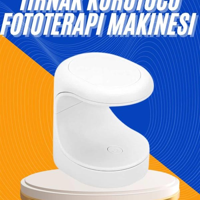 KESGİN MARKET ® Protez Tırnak Kurutucu Kalıcı Oje Led Oje Kurutucu UV Işınlı Taşınabilir