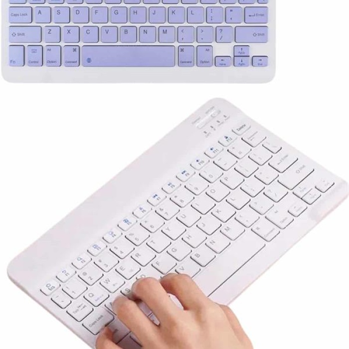 KESGİN MARKET ® Q Klavye Türkçe Bluetooth Klavye Tüm Cihazlara Uyumlu Kablosuz