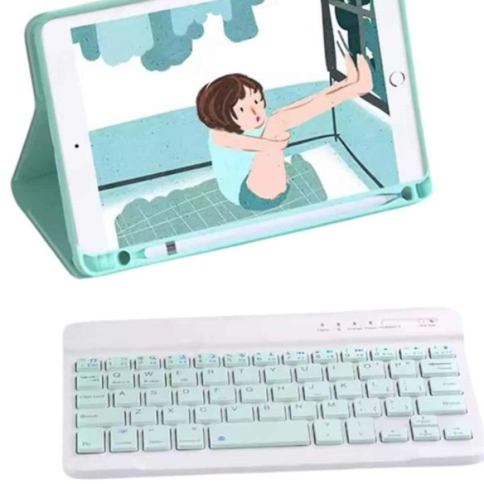 KESGİN MARKET ® Q Klavye Türkçe Bluetooth Klavye Tüm Cihazlara Uyumlu Kablosuz