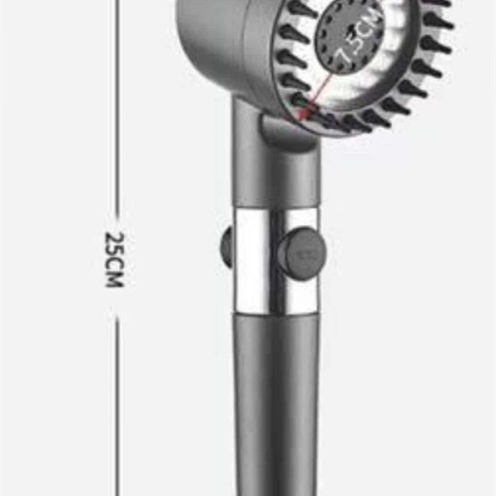 KESGİN MARKET ® Yüksek Performanslı Masaj Etkili Su Tasarruflu Duş Başlığı Krom Kaplama Uzun Ömürlü