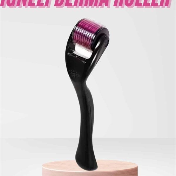 KESGİN MARKET ® 540 Iğneli Derma Roller 1Mm Titanyum Uçlu Saç Kaş Serum Kullanımına Uygun