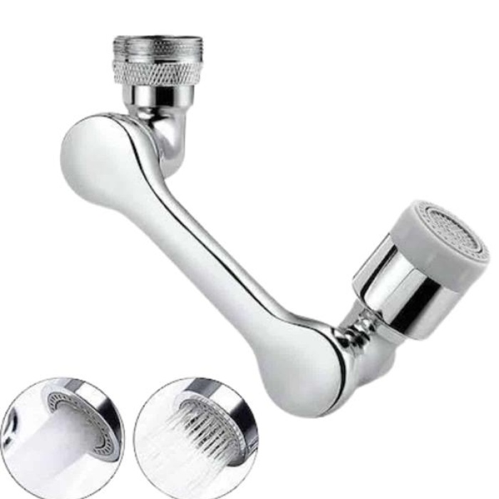 KESGİN MARKET ® Mutfak Musluk Başlığı 1080 Derece Dönebilir Oynar Başlıklı Musluk Aparatı