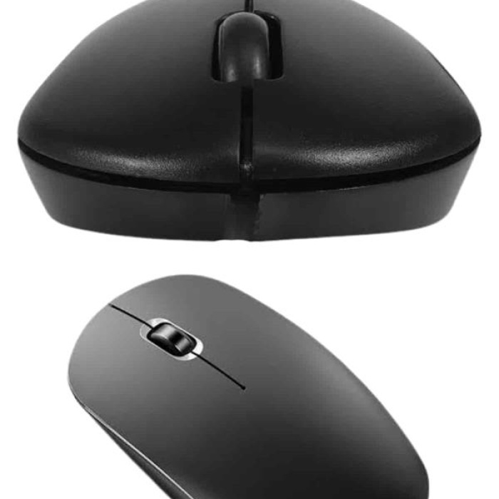KESGİN MARKET ® Siyah Kablosuz Mouse Wireless Mouse Minimal Tasarım